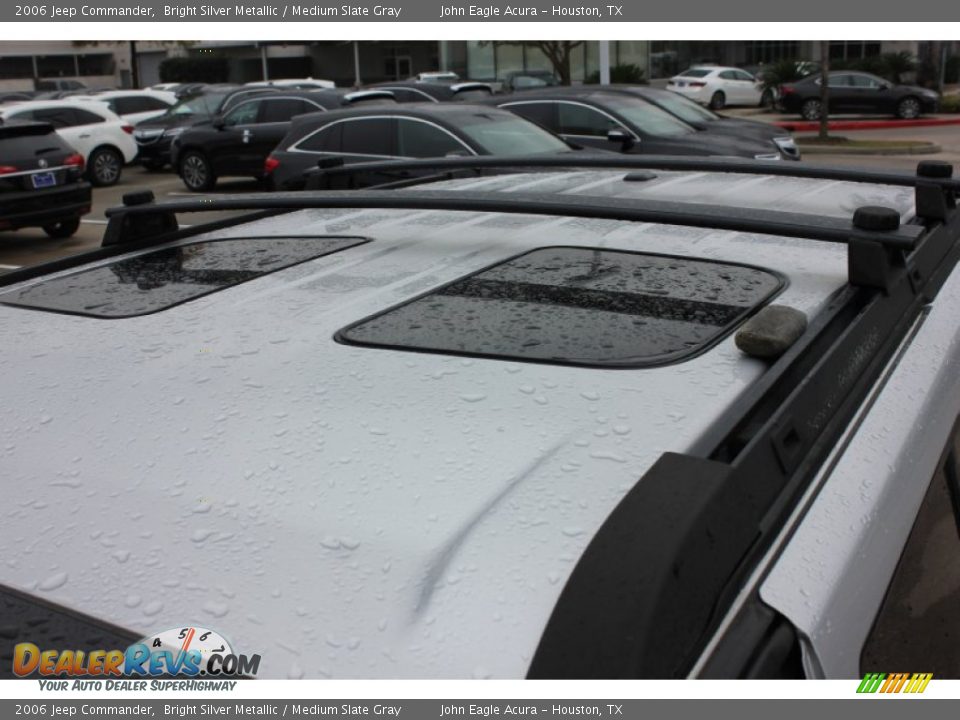 2006 Jeep Commander Bright Silver Metallic / Medium Slate Gray Photo #25