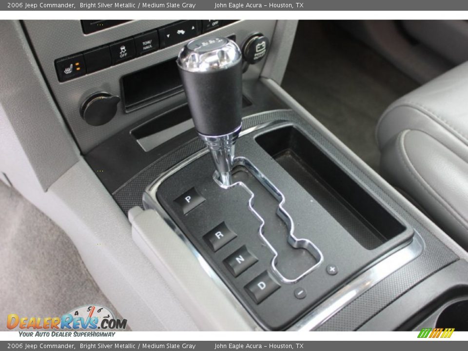 2006 Jeep Commander Bright Silver Metallic / Medium Slate Gray Photo #33