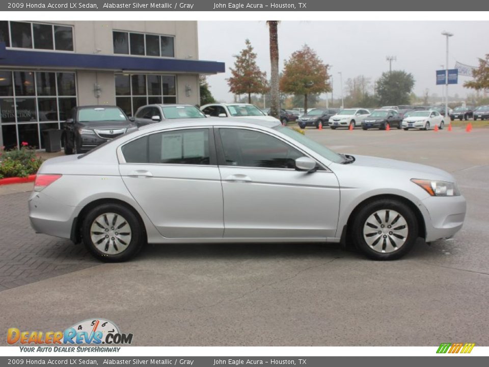 Alabaster Silver Metallic 2009 Honda Accord LX Sedan Photo #8