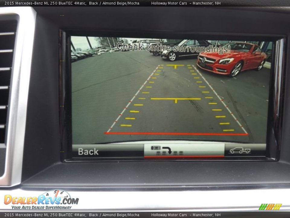 2015 Mercedes-Benz ML 250 BlueTEC 4Matic Black / Almond Beige/Mocha Photo #13