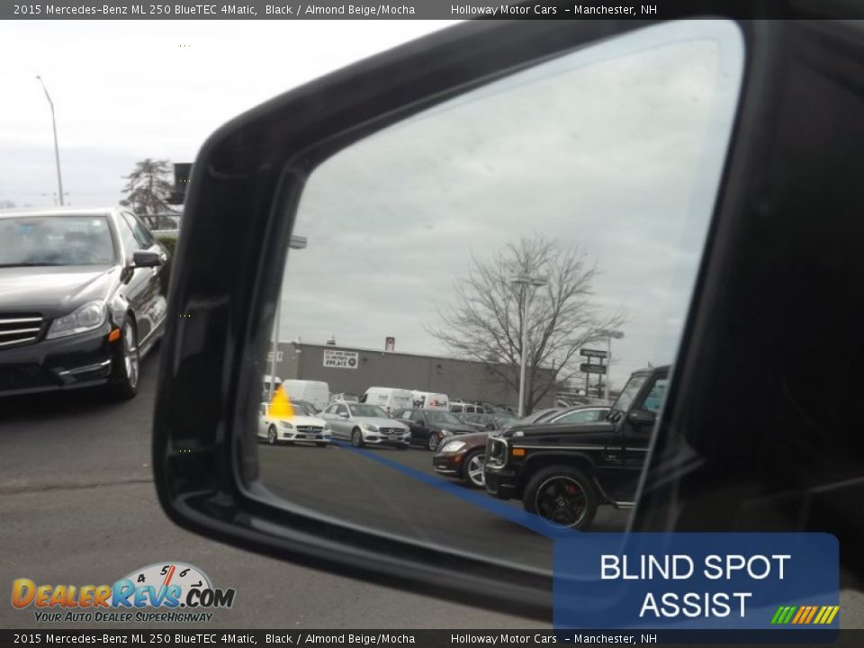 2015 Mercedes-Benz ML 250 BlueTEC 4Matic Black / Almond Beige/Mocha Photo #14