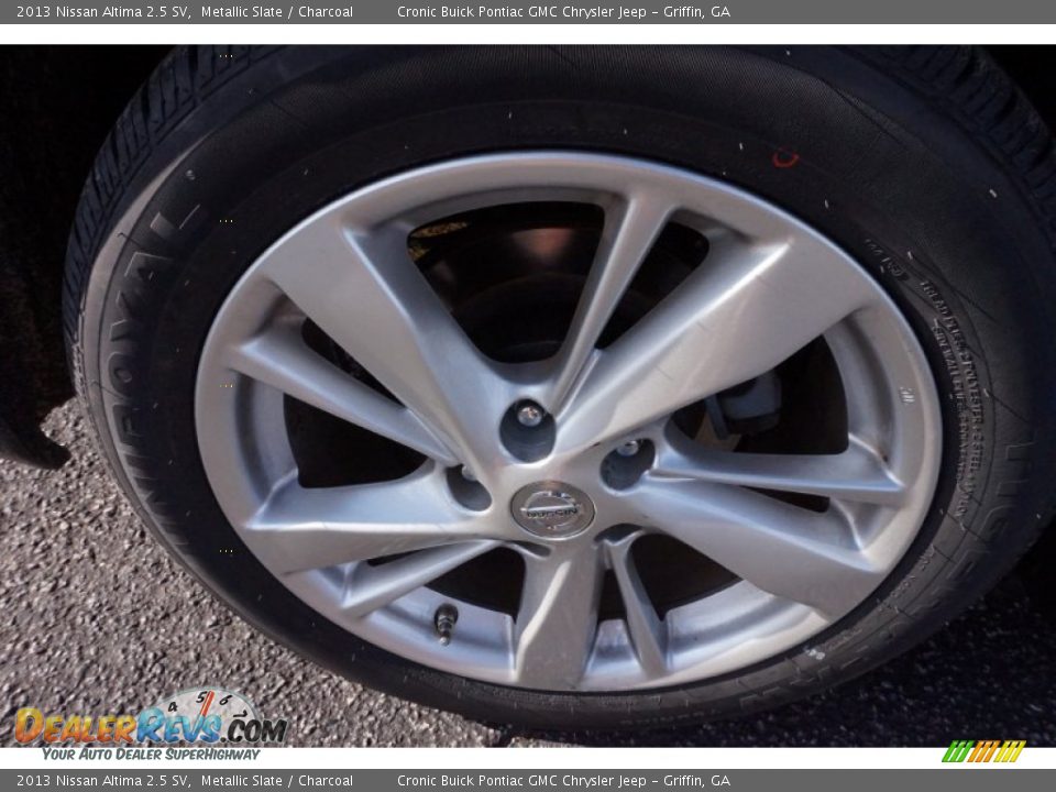2013 Nissan Altima 2.5 SV Metallic Slate / Charcoal Photo #14