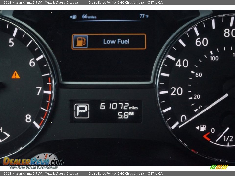 2013 Nissan Altima 2.5 SV Metallic Slate / Charcoal Photo #20