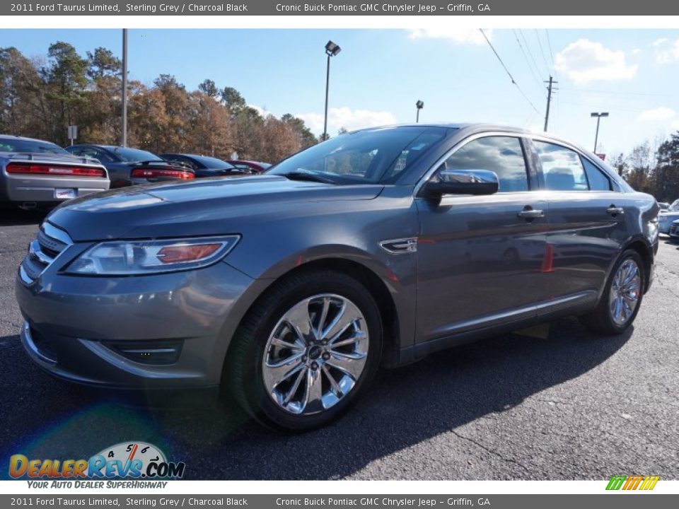 2011 Ford Taurus Limited Sterling Grey / Charcoal Black Photo #3
