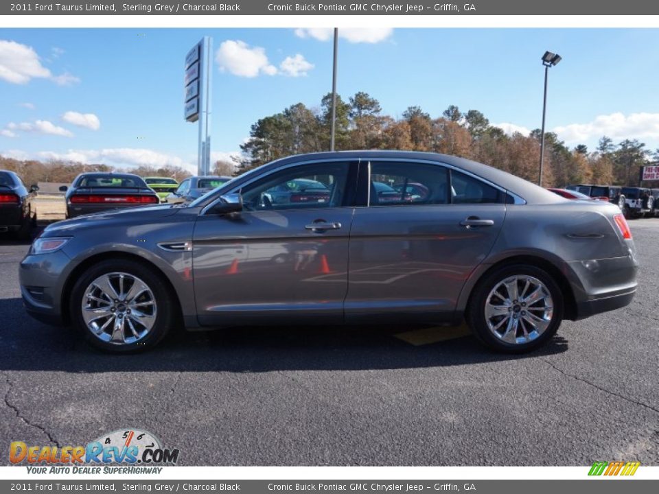 2011 Ford Taurus Limited Sterling Grey / Charcoal Black Photo #4