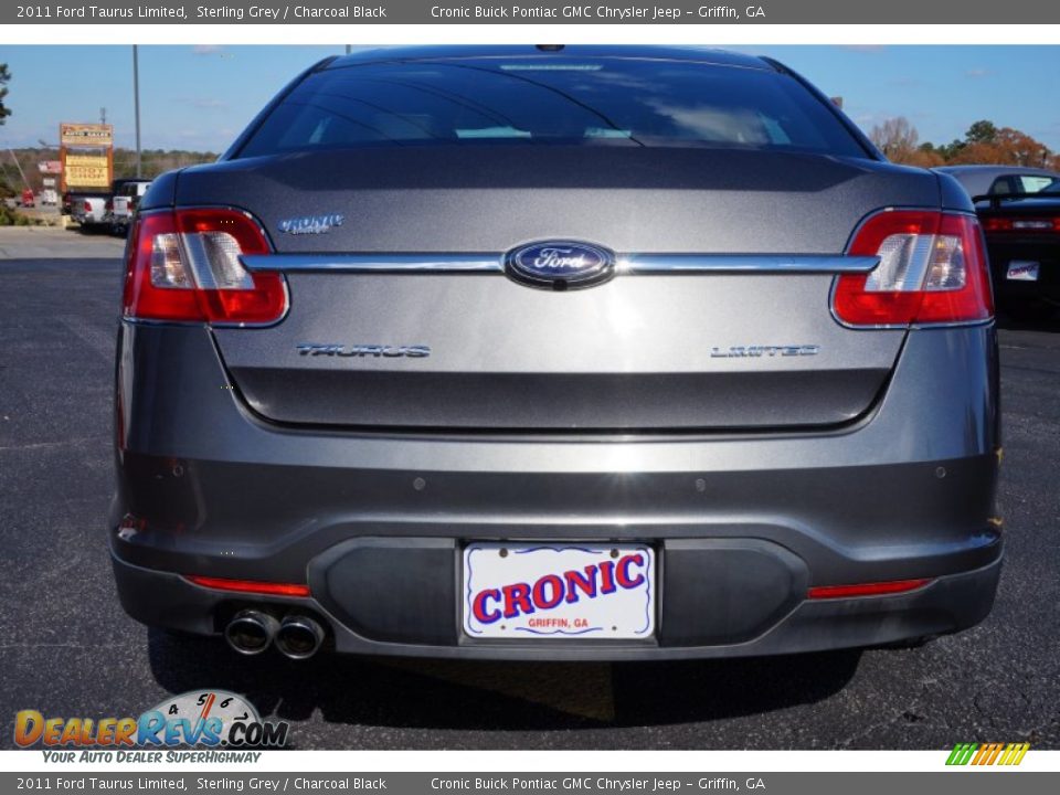 2011 Ford Taurus Limited Sterling Grey / Charcoal Black Photo #6