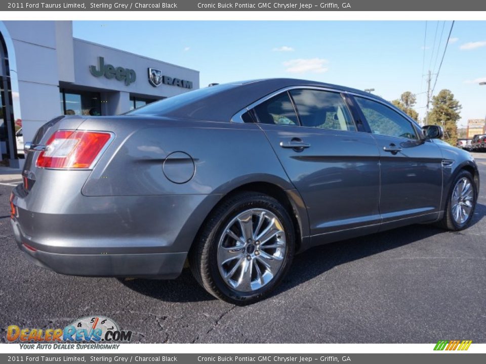 2011 Ford Taurus Limited Sterling Grey / Charcoal Black Photo #7