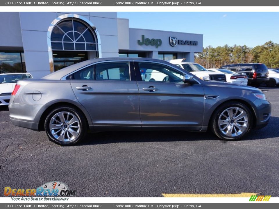 2011 Ford Taurus Limited Sterling Grey / Charcoal Black Photo #8