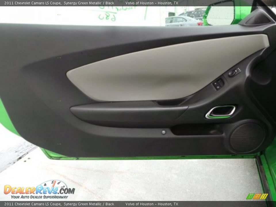 2011 Chevrolet Camaro LS Coupe Synergy Green Metallic / Black Photo #8