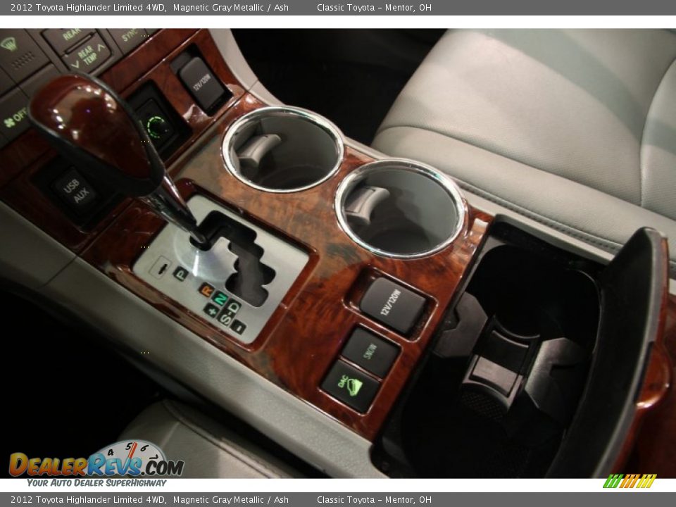 2012 Toyota Highlander Limited 4WD Magnetic Gray Metallic / Ash Photo #11