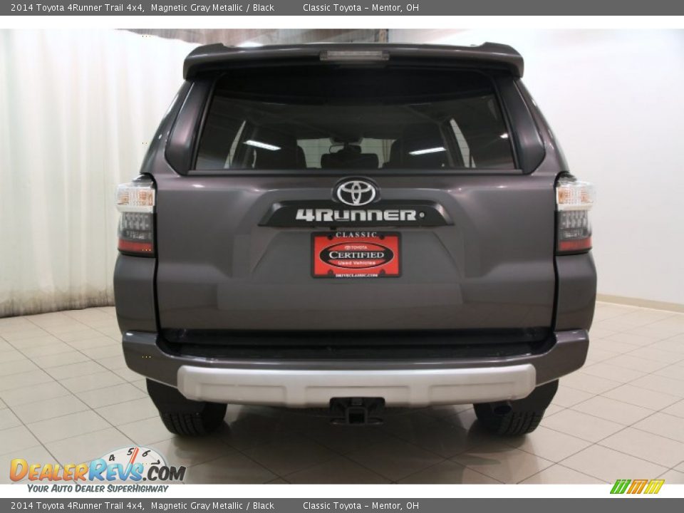 2014 Toyota 4Runner Trail 4x4 Magnetic Gray Metallic / Black Photo #18