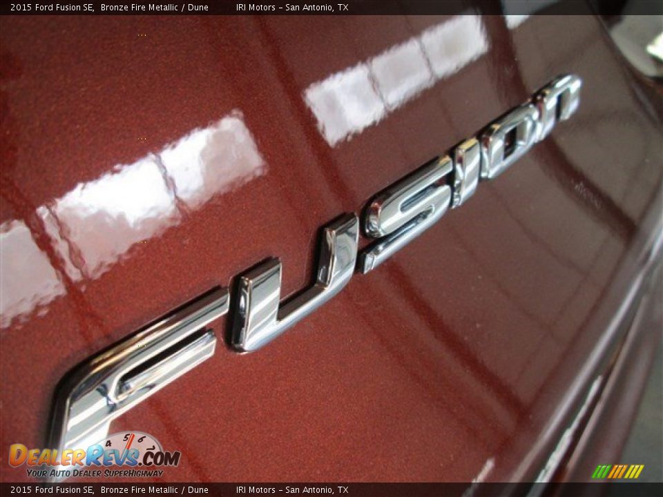 2015 Ford Fusion SE Bronze Fire Metallic / Dune Photo #6