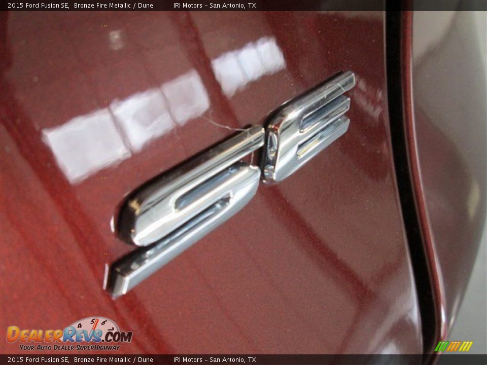 2015 Ford Fusion SE Bronze Fire Metallic / Dune Photo #7