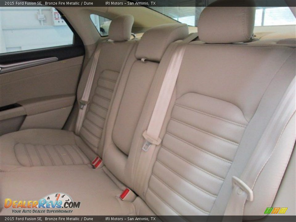 2015 Ford Fusion SE Bronze Fire Metallic / Dune Photo #10