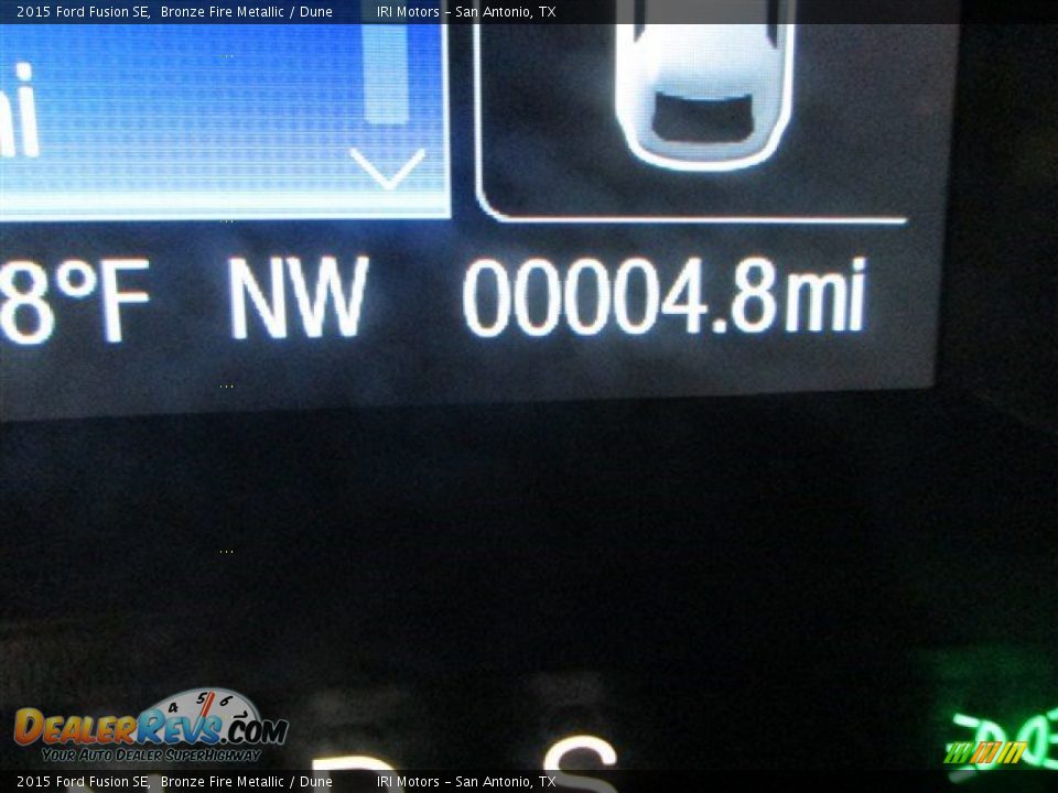 2015 Ford Fusion SE Bronze Fire Metallic / Dune Photo #18