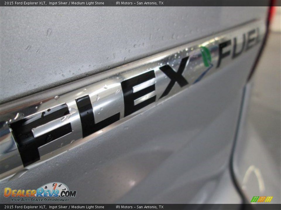 2015 Ford Explorer XLT Ingot Silver / Medium Light Stone Photo #8
