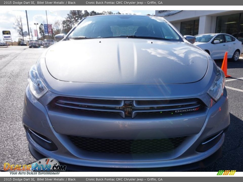 2015 Dodge Dart SE Billet Silver Metallic / Black Photo #2