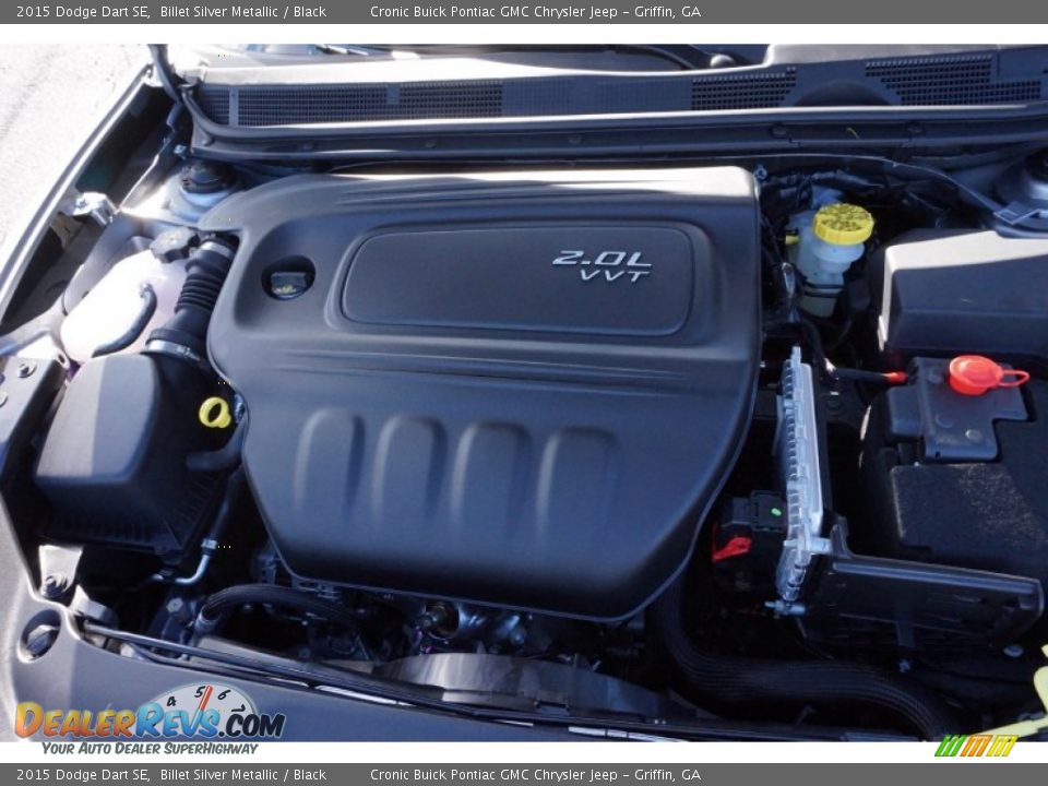 2015 Dodge Dart SE Billet Silver Metallic / Black Photo #13