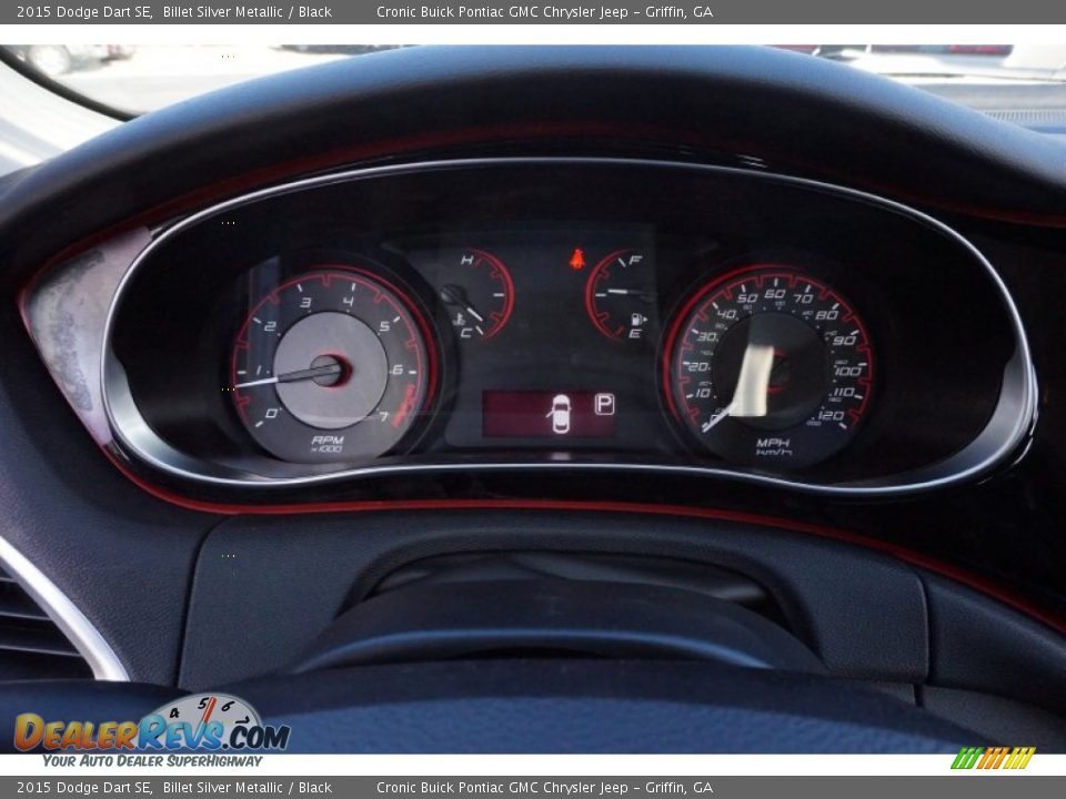 2015 Dodge Dart SE Billet Silver Metallic / Black Photo #14