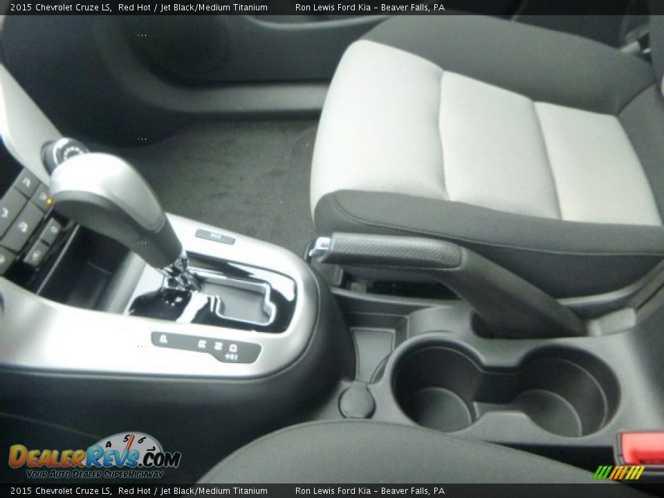 2015 Chevrolet Cruze LS Red Hot / Jet Black/Medium Titanium Photo #18