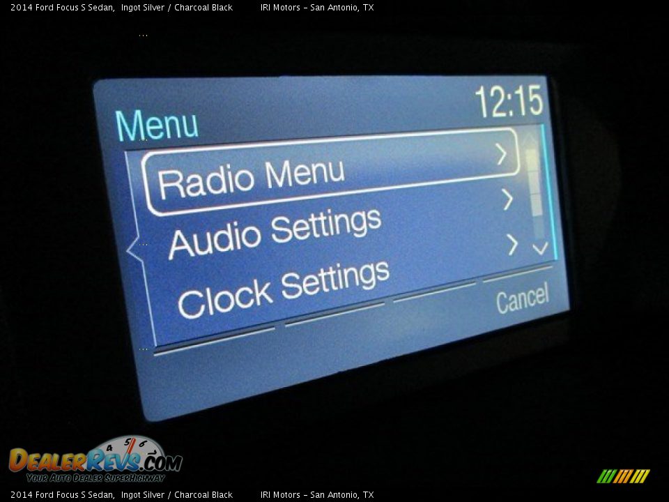 2014 Ford Focus S Sedan Ingot Silver / Charcoal Black Photo #16