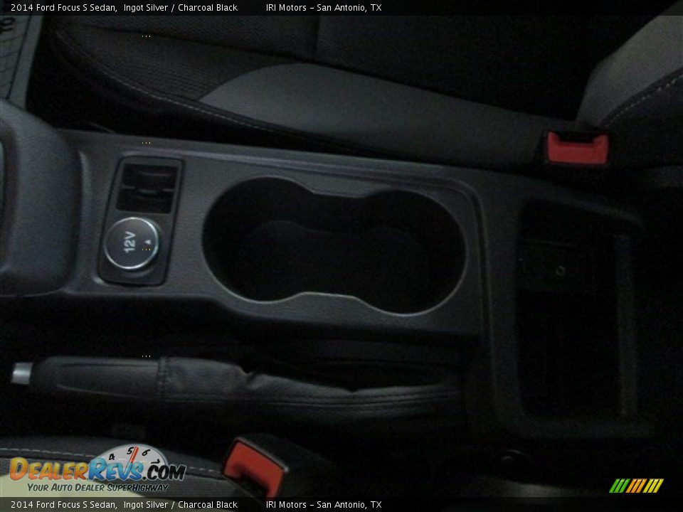 2014 Ford Focus S Sedan Ingot Silver / Charcoal Black Photo #20