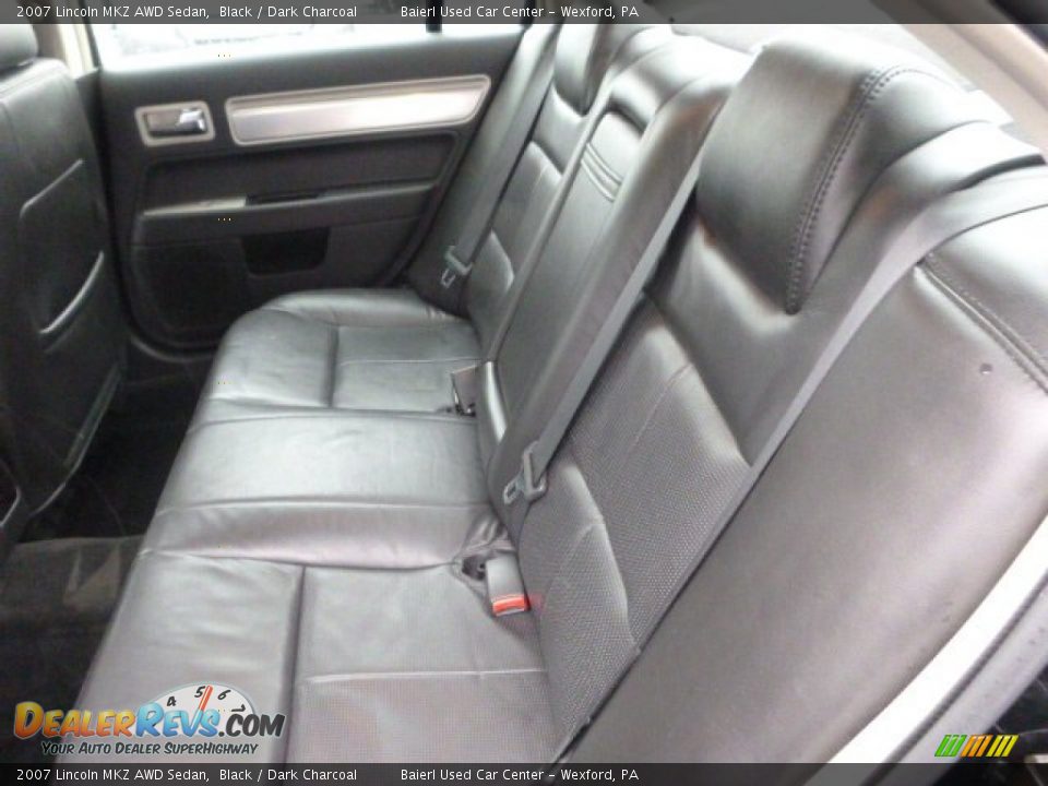 2007 Lincoln MKZ AWD Sedan Black / Dark Charcoal Photo #10