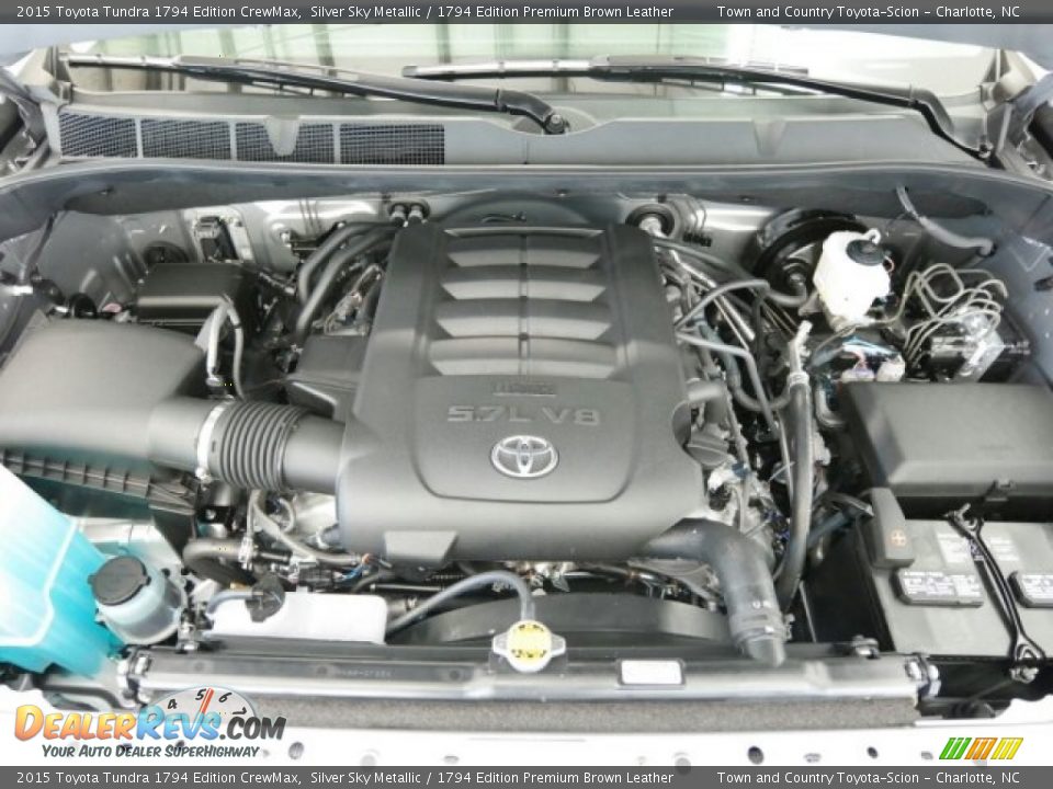2015 Toyota Tundra 1794 Edition CrewMax 5.7 Liter DOHC 32-Valve Dual VVT-i V8 Engine Photo #8