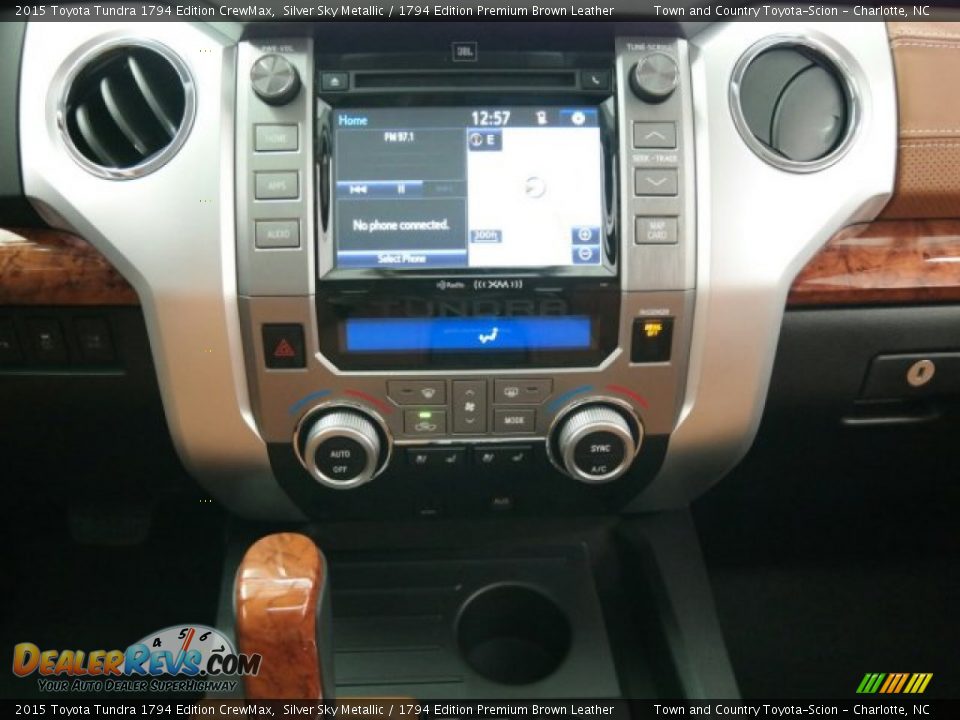 Controls of 2015 Toyota Tundra 1794 Edition CrewMax Photo #14