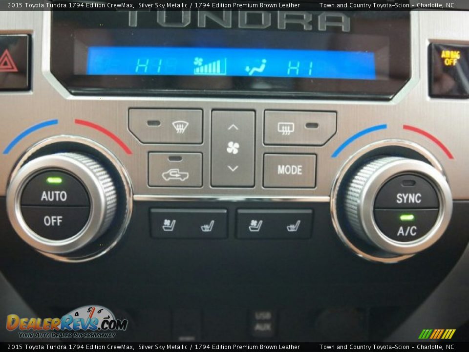 2015 Toyota Tundra 1794 Edition CrewMax Silver Sky Metallic / 1794 Edition Premium Brown Leather Photo #19