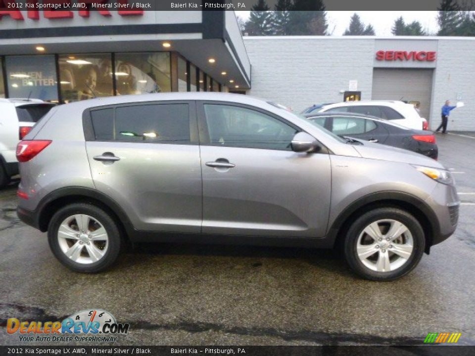 2012 Kia Sportage LX AWD Mineral Silver / Black Photo #2