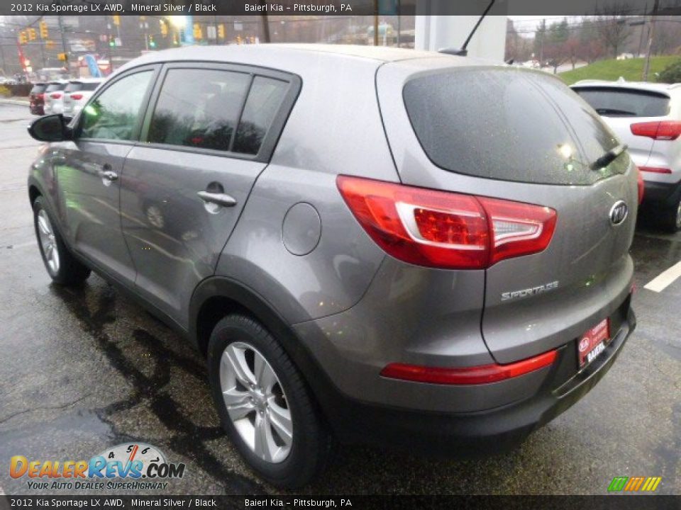2012 Kia Sportage LX AWD Mineral Silver / Black Photo #6