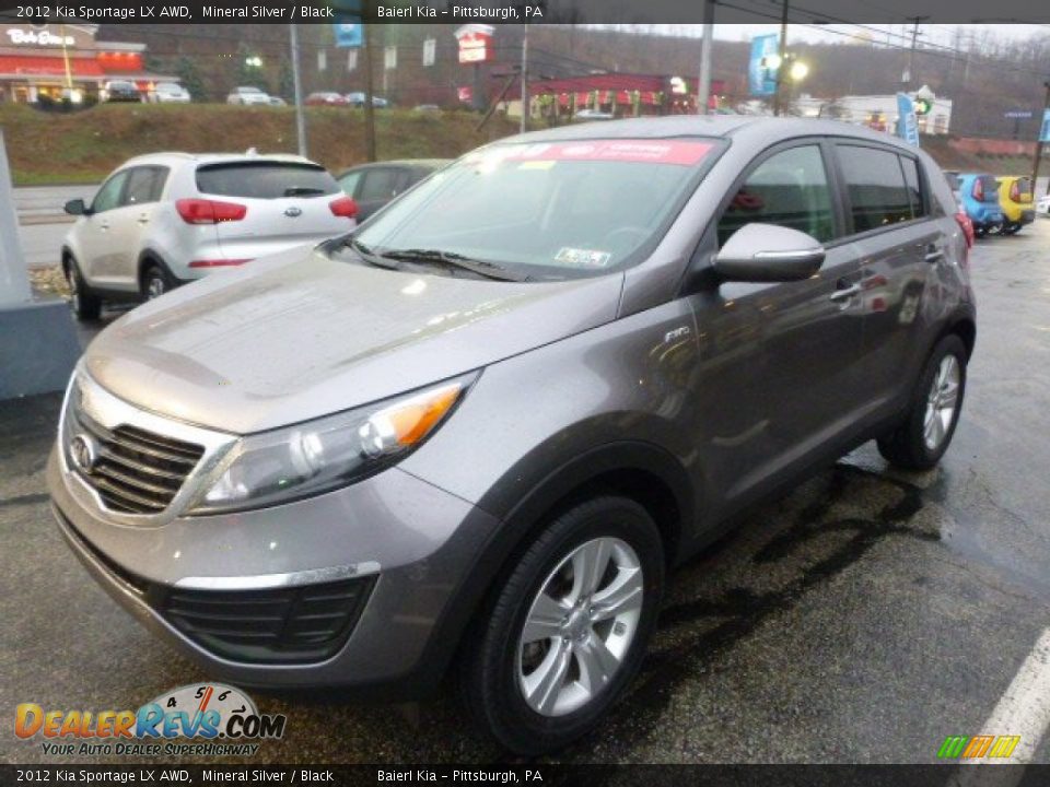 2012 Kia Sportage LX AWD Mineral Silver / Black Photo #7