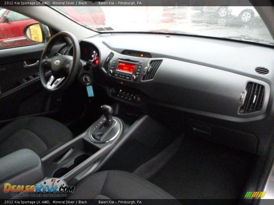 2012 Kia Sportage LX AWD Mineral Silver / Black Photo #11
