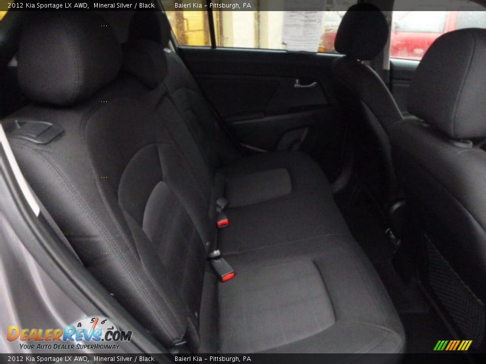 2012 Kia Sportage LX AWD Mineral Silver / Black Photo #12