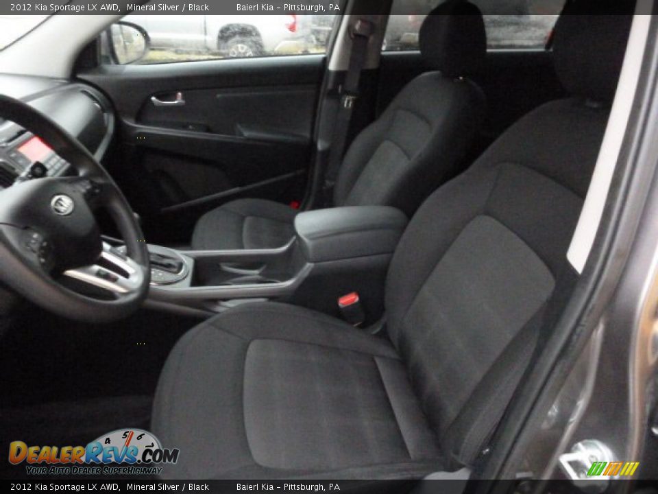 2012 Kia Sportage LX AWD Mineral Silver / Black Photo #13