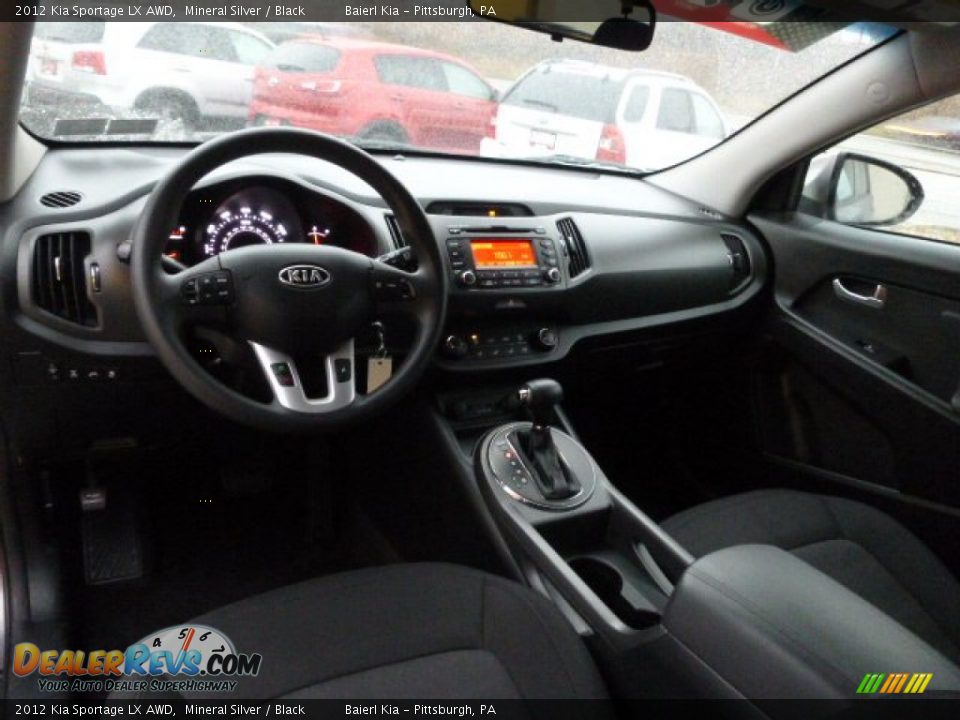 2012 Kia Sportage LX AWD Mineral Silver / Black Photo #15