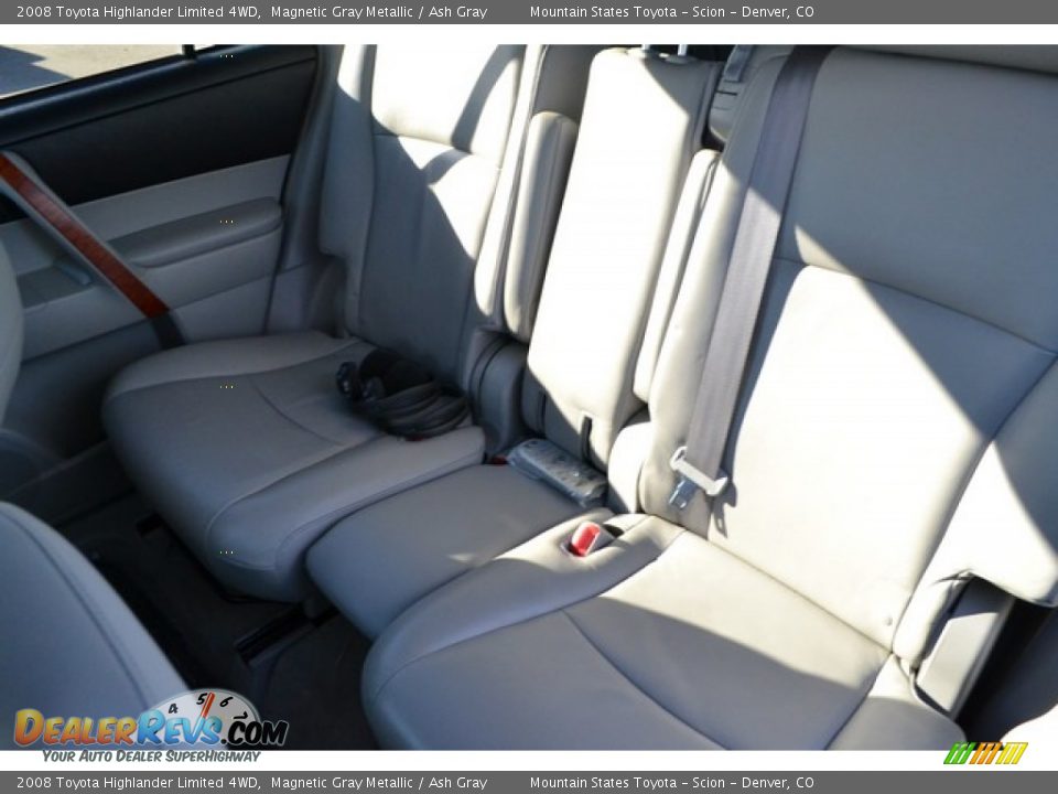 2008 Toyota Highlander Limited 4WD Magnetic Gray Metallic / Ash Gray Photo #6