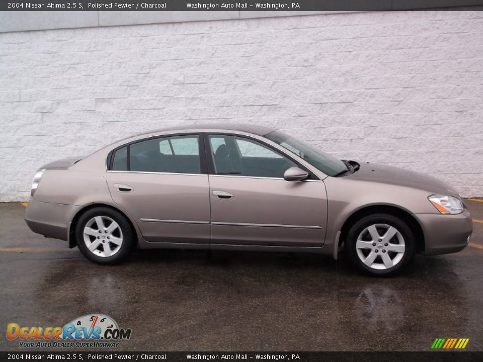 2004 Nissan Altima 2.5 S Polished Pewter / Charcoal Photo #2