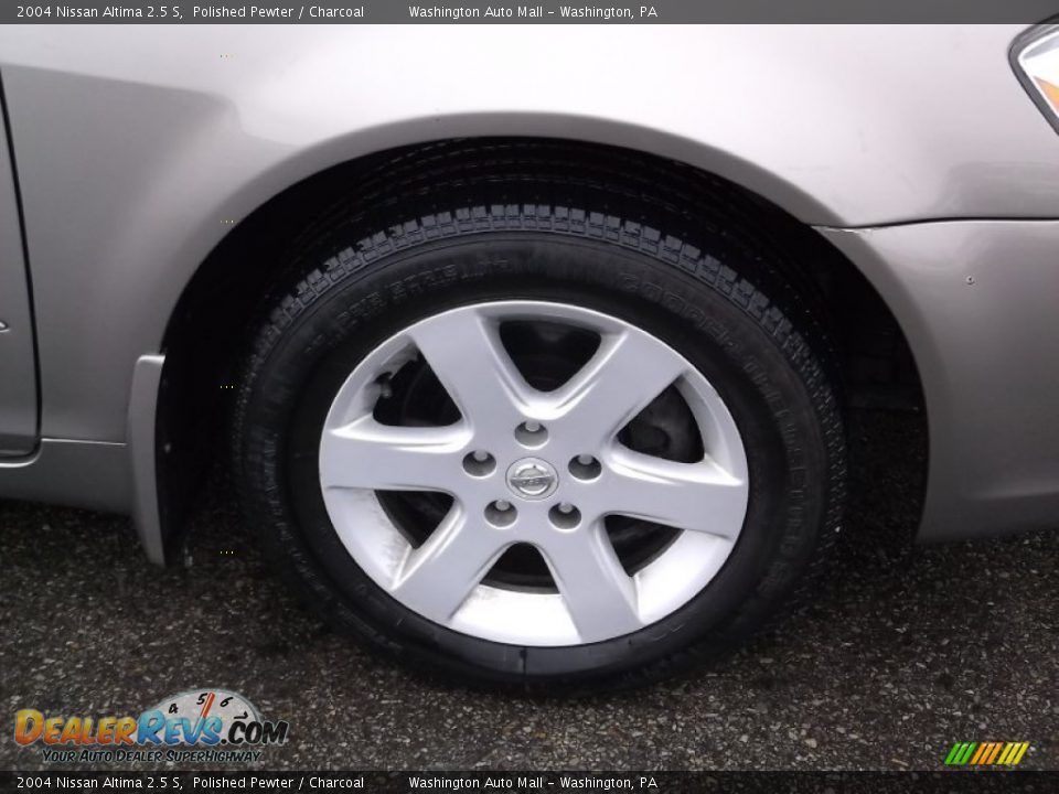 2004 Nissan Altima 2.5 S Polished Pewter / Charcoal Photo #3