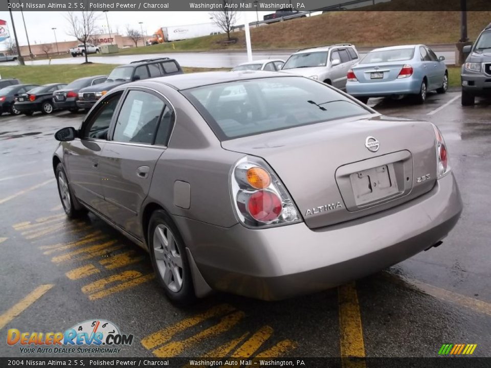 2004 Nissan Altima 2.5 S Polished Pewter / Charcoal Photo #6