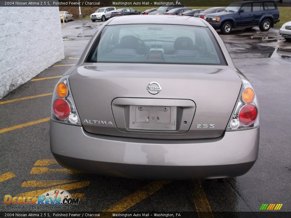 2004 Nissan Altima 2.5 S Polished Pewter / Charcoal Photo #7