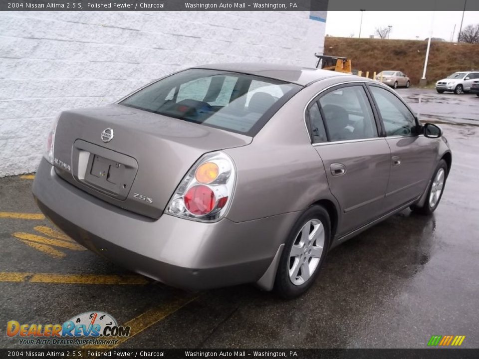 2004 Nissan Altima 2.5 S Polished Pewter / Charcoal Photo #8