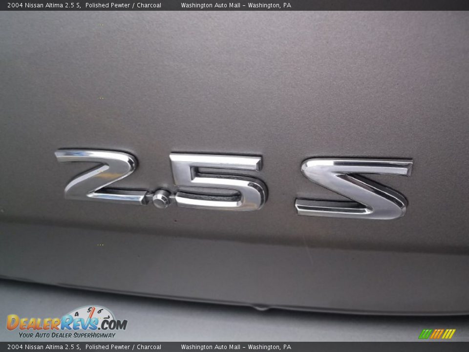 2004 Nissan Altima 2.5 S Polished Pewter / Charcoal Photo #9