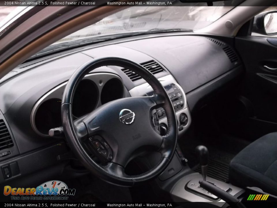 2004 Nissan Altima 2.5 S Polished Pewter / Charcoal Photo #10