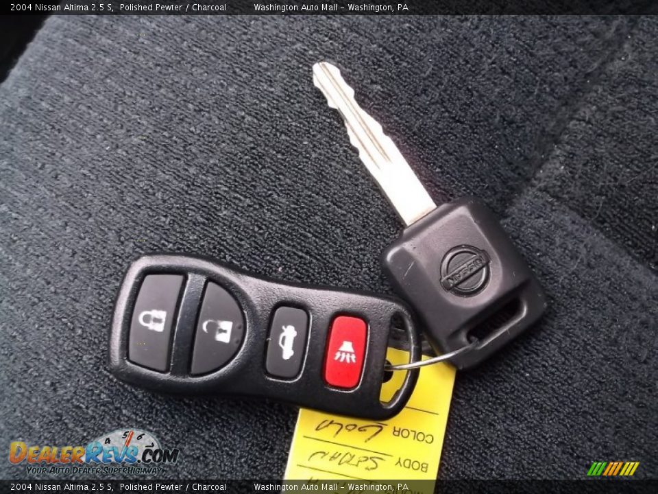 2004 Nissan Altima 2.5 S Polished Pewter / Charcoal Photo #17