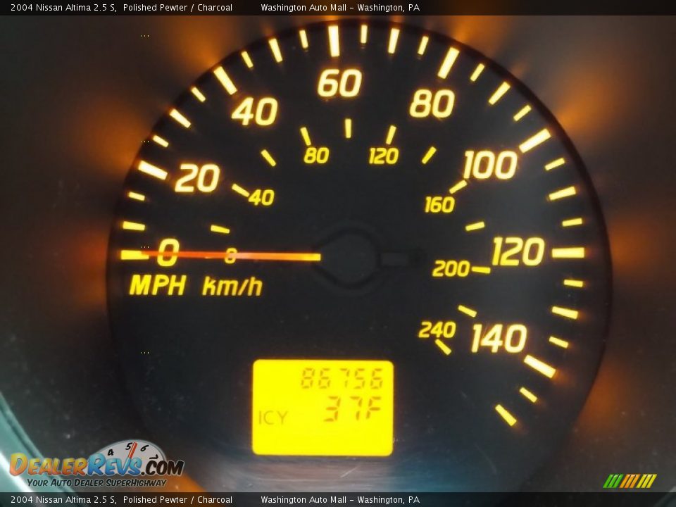 2004 Nissan Altima 2.5 S Polished Pewter / Charcoal Photo #20