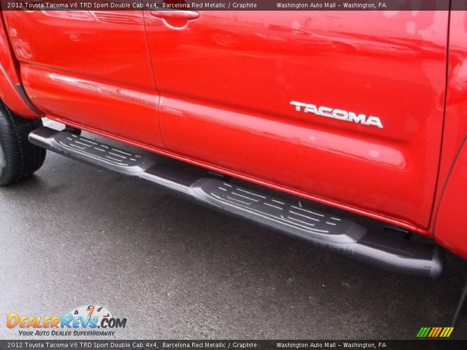 2012 Toyota Tacoma V6 TRD Sport Double Cab 4x4 Barcelona Red Metallic / Graphite Photo #4