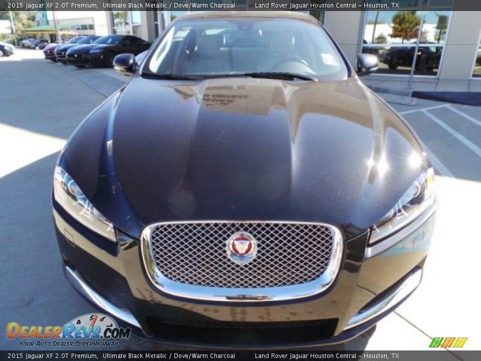 2015 Jaguar XF 2.0T Premium Ultimate Black Metallic / Dove/Warm Charcoal Photo #2