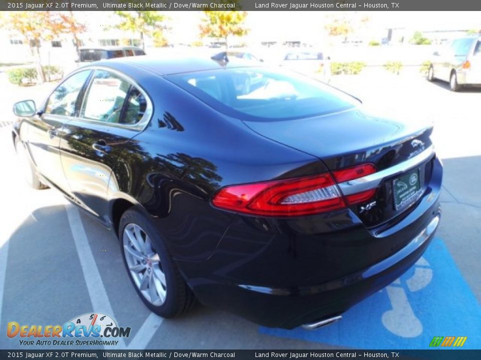 2015 Jaguar XF 2.0T Premium Ultimate Black Metallic / Dove/Warm Charcoal Photo #5